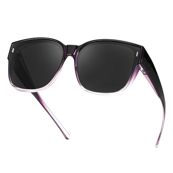 Myiaur Accessories - Oversized Fit Over Sunglasses for Women, Trendy Wear Over Glasses